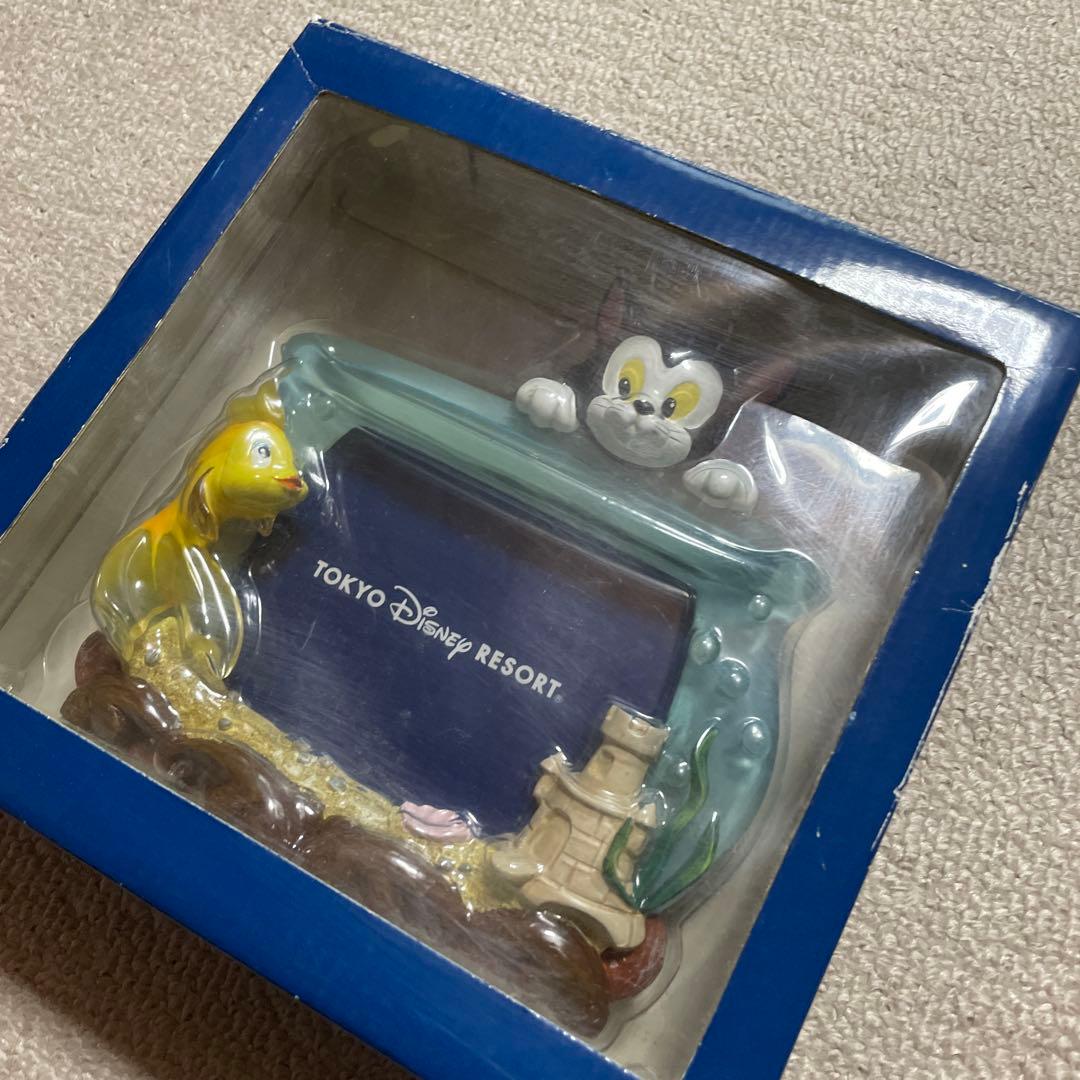 ディズニー　フィガロとクレオのフォトスタンド 写真たて