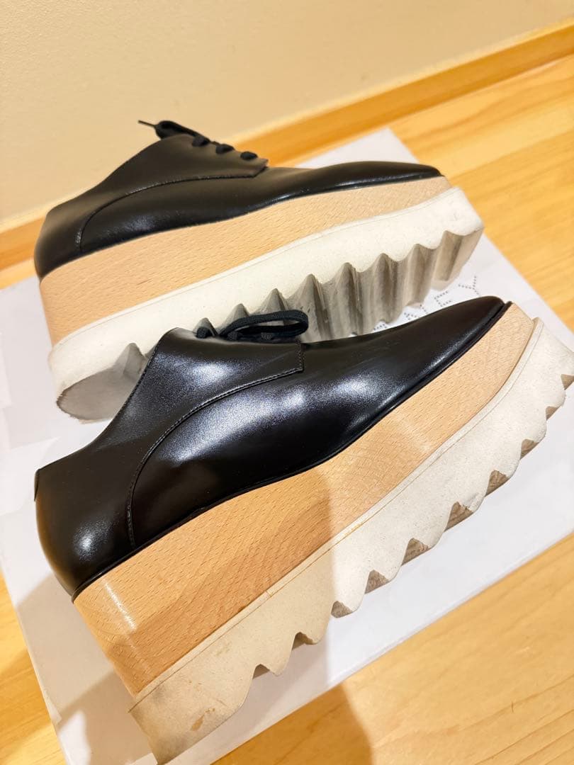 厚底 プラットフォーム シューズ ステラマッカートニー エリス 36