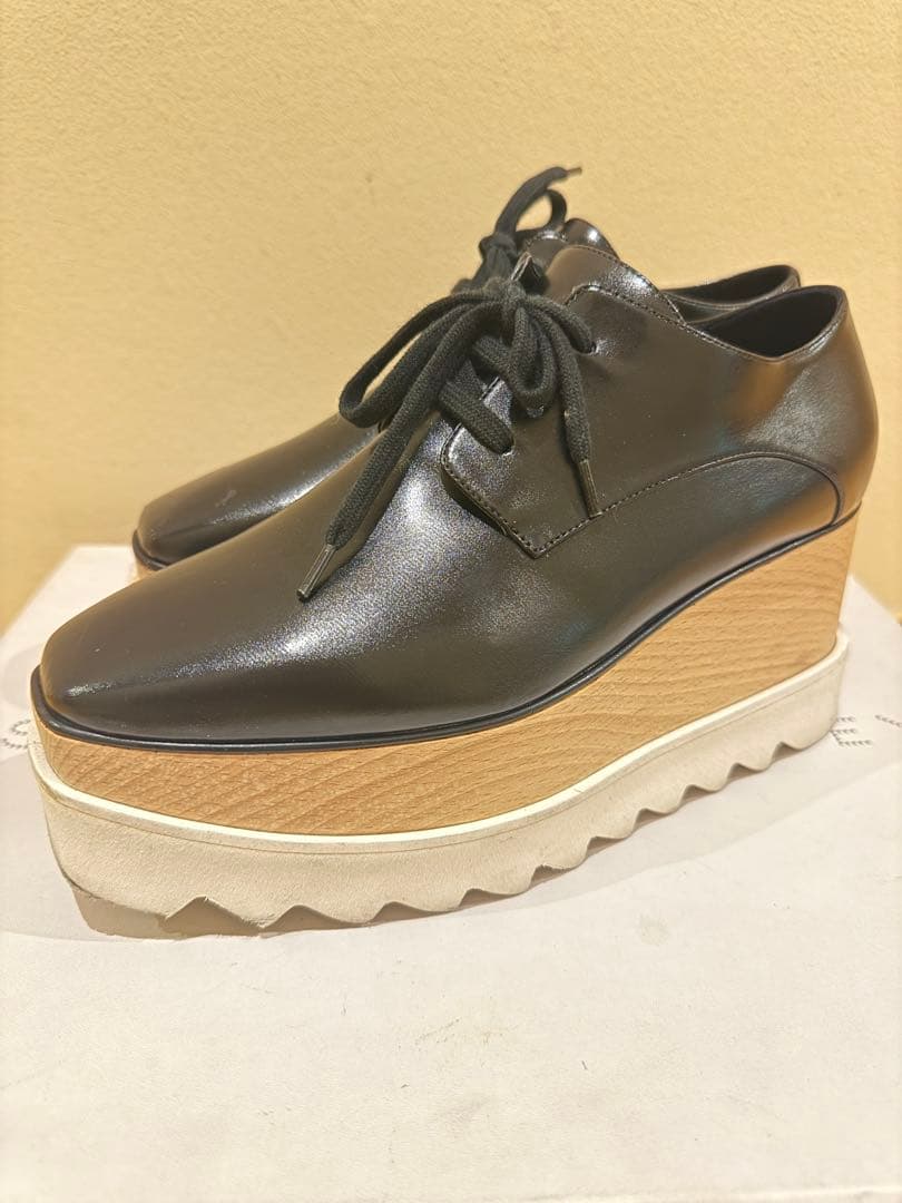 厚底 プラットフォーム シューズ ステラマッカートニー エリス 36