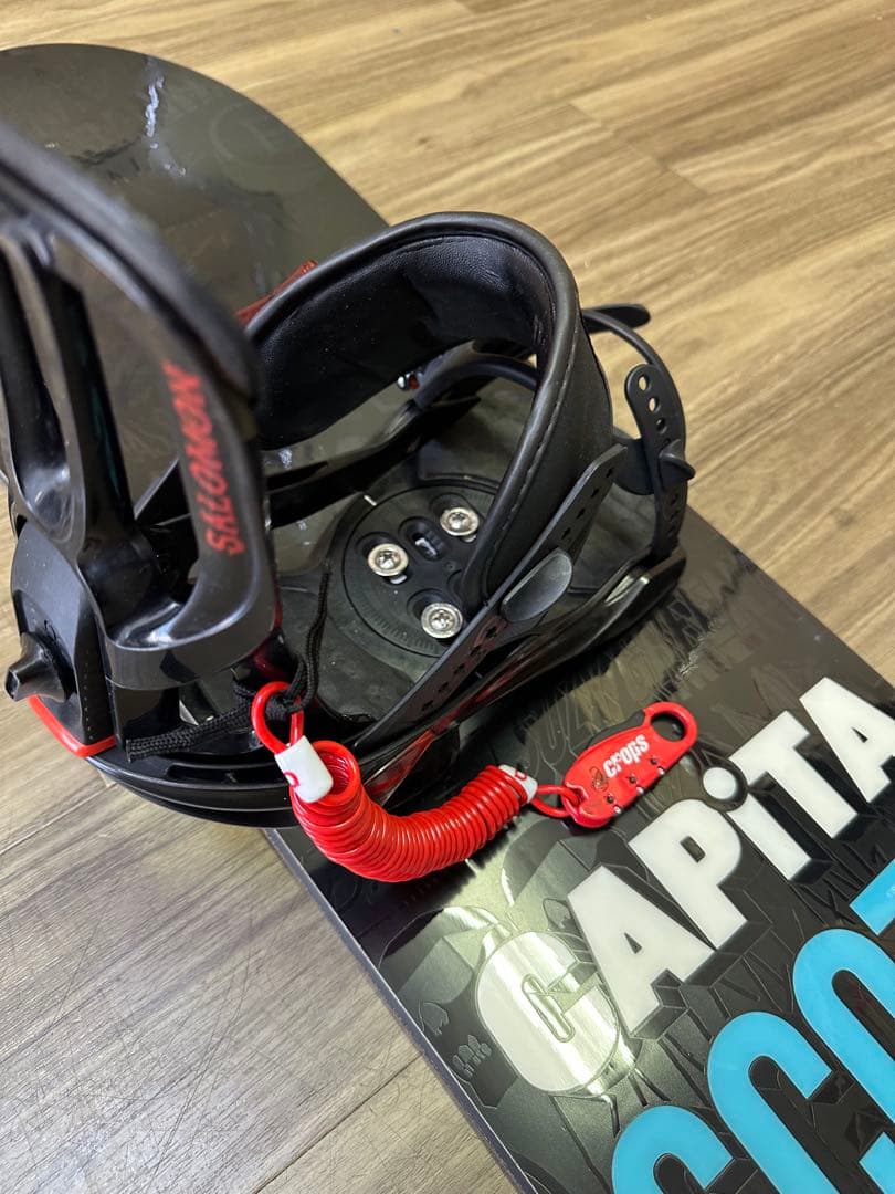 スノーボード CAPiTA 153cm ビンディング SALOMON sizeM