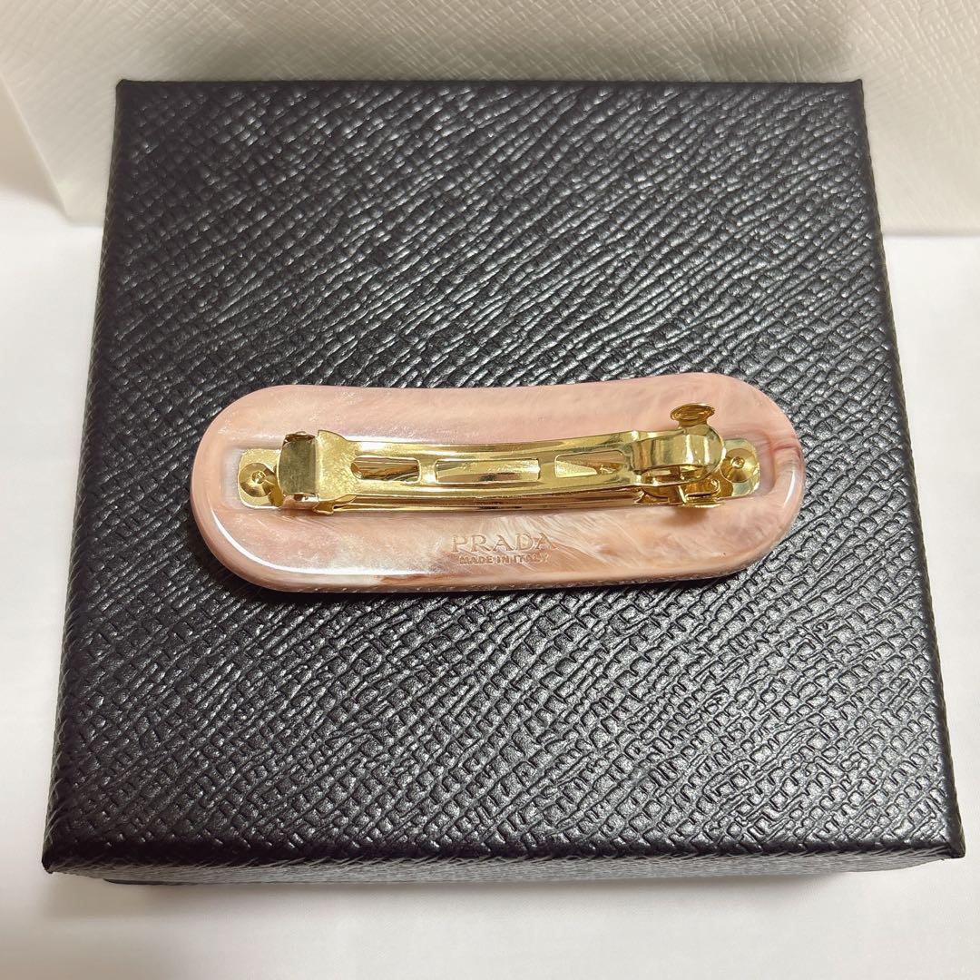 PRADA プラダ プレックス ヘアクリップ バレッタ ヘアピン