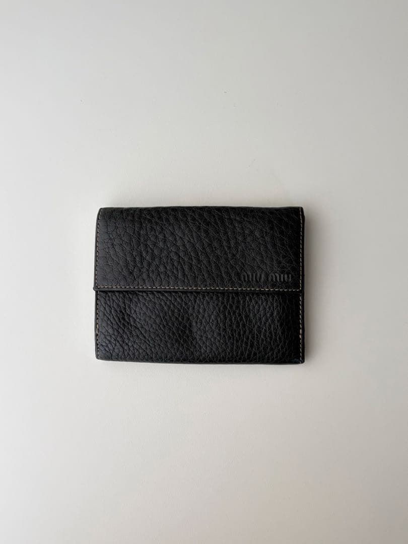 小物 MIU MIU Leather Wallet