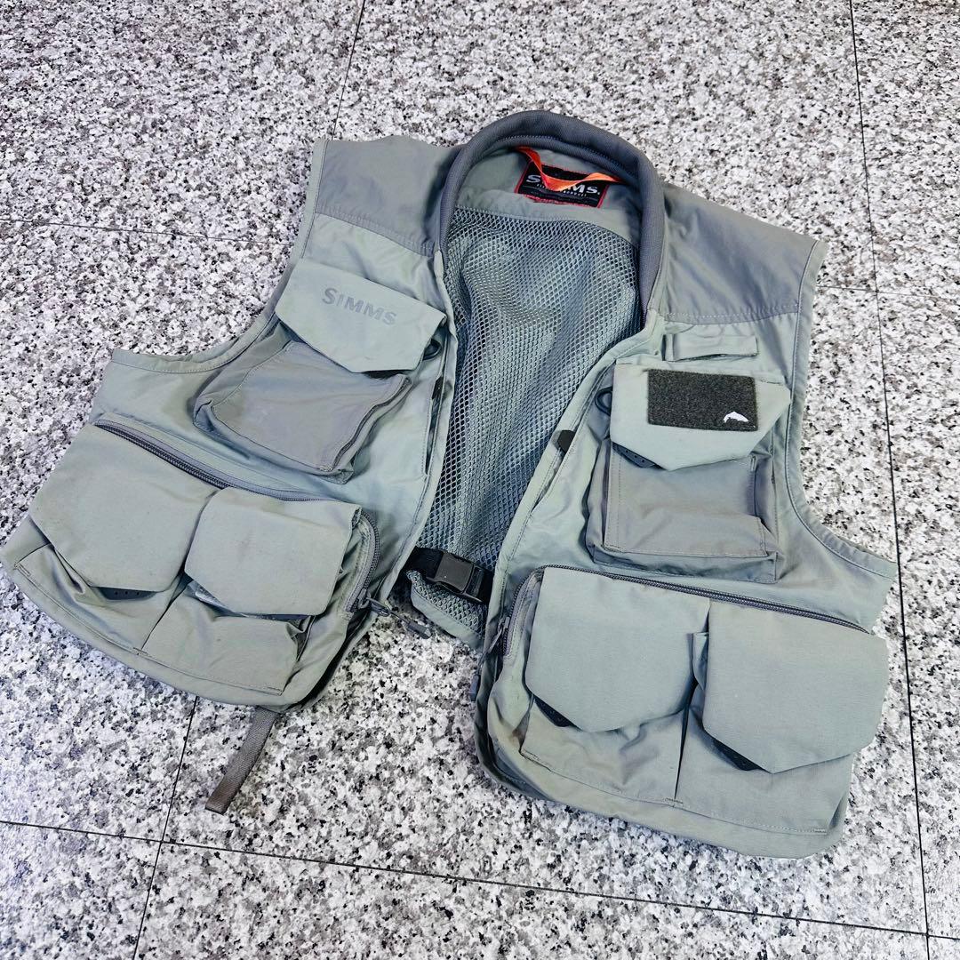 SIMMS シムス フィッシングベスト メッシュ L 釣り