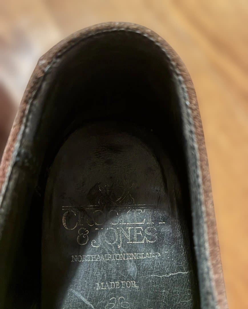 クロケット&ジョーンズ　スエードシューズ