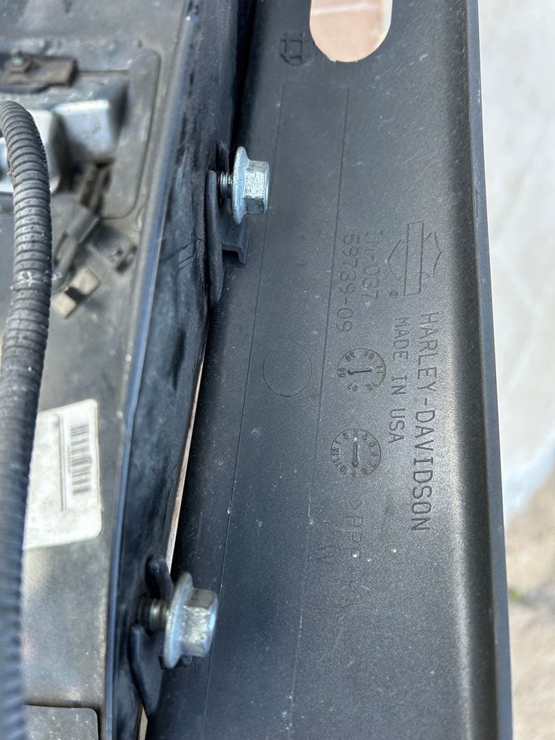 リアフェンダー ブラック テールライト付き