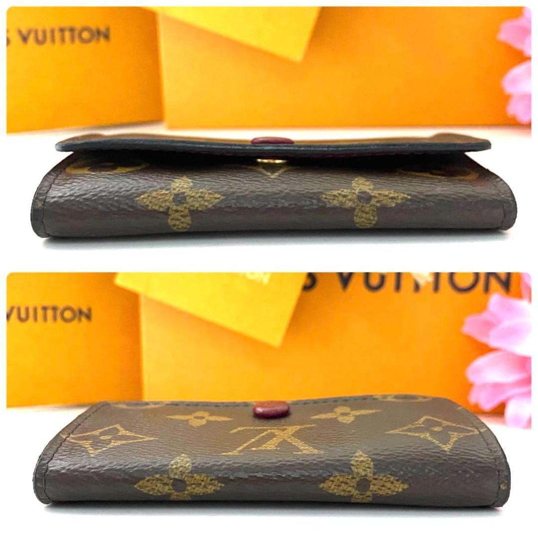 ルイ ヴィトン◎ミュルティクレ6 モノグラム フューシャ キーケース ブラウン