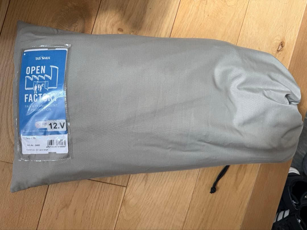 TATONKA タトンカ タープ 1tc ポリコットン