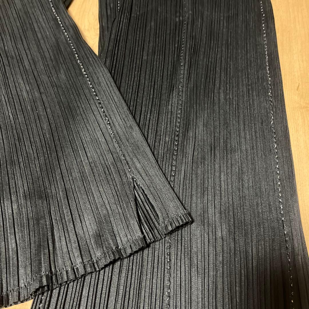 プリーツプリーズ　黒パンツ2枚