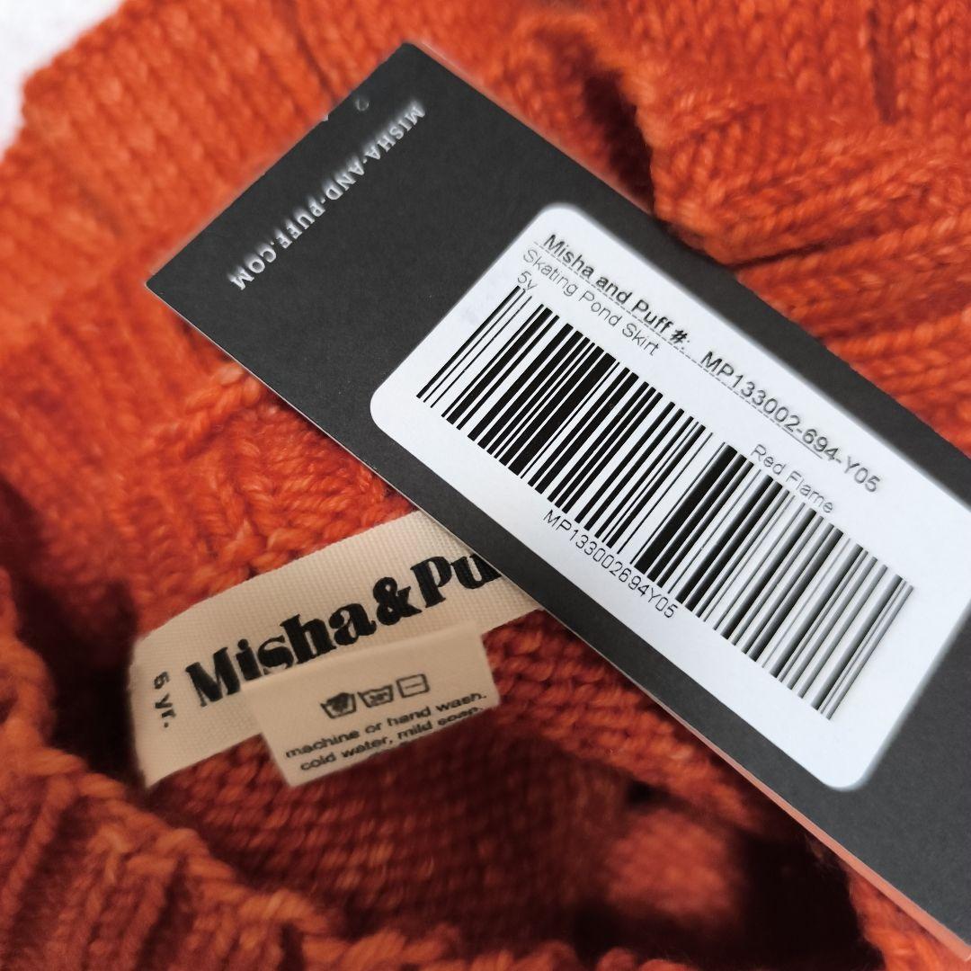 新品 5y Misha & Puff SkatingPondSkirtRed