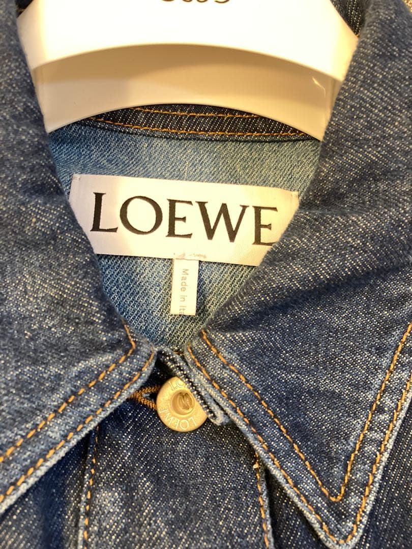 【最終価格】LOEWE ロエベ 　ワークウェアジャケット　デニムジャケット 38