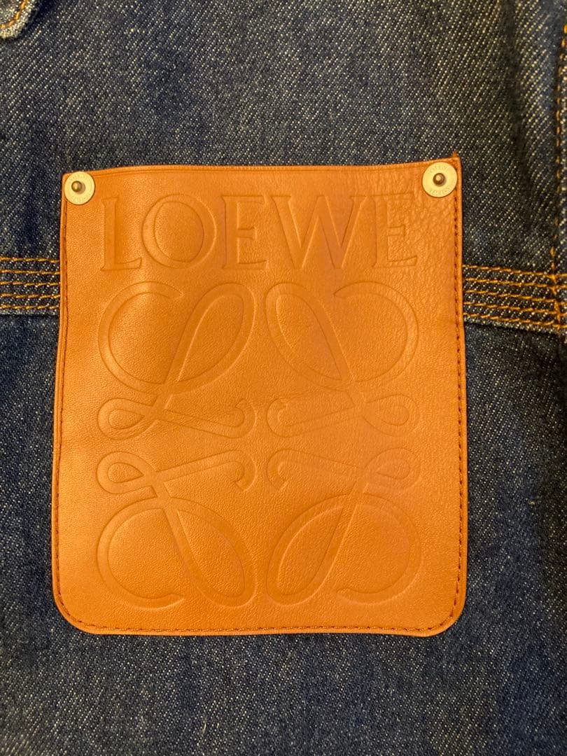 【最終価格】LOEWE ロエベ 　ワークウェアジャケット　デニムジャケット 38