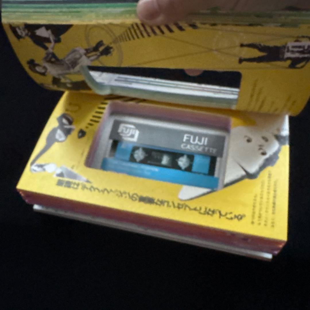 Fujiフィルムテクノポリス、懸賞当選品 カセットテープなし、高橋幸宏写真付き