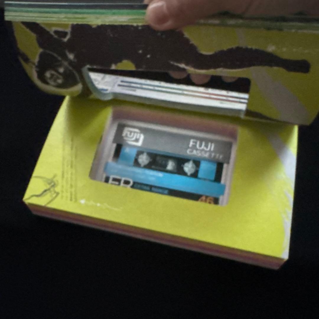 Fujiフィルムテクノポリス、懸賞当選品 カセットテープなし、高橋幸宏写真付き