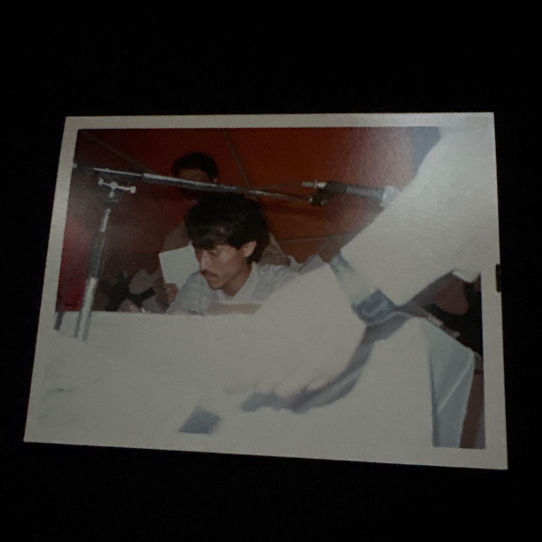 Fujiフィルムテクノポリス、懸賞当選品 カセットテープなし、高橋幸宏写真付き