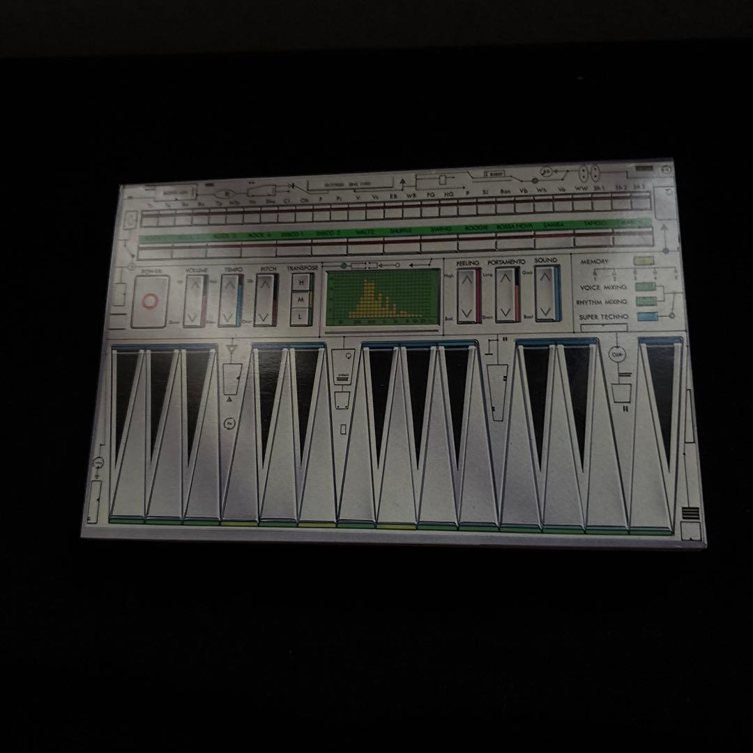 Fujiフィルムテクノポリス、懸賞当選品 カセットテープなし、高橋幸宏写真付き