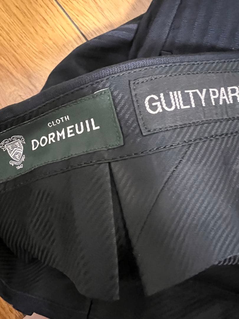 ホ*ィ様 WACKOMARIA DORMEUIL PLEATED TROUSER