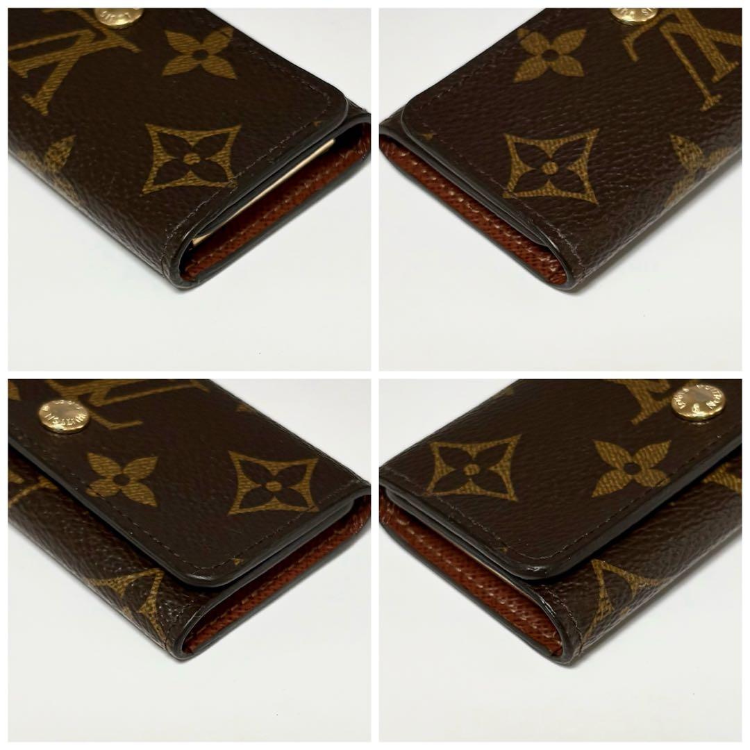 未使用並み✨本日限定価格❣️ルイヴィトン　4連キーケース　モノグラム　箱付き