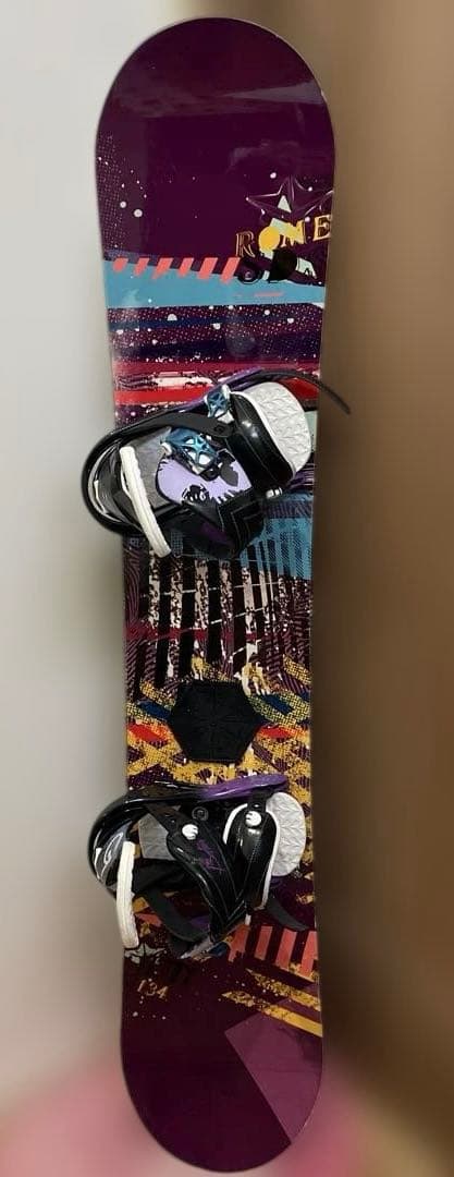 スノーボード　板　134 バートン　ビンディング　ケース　3点セット