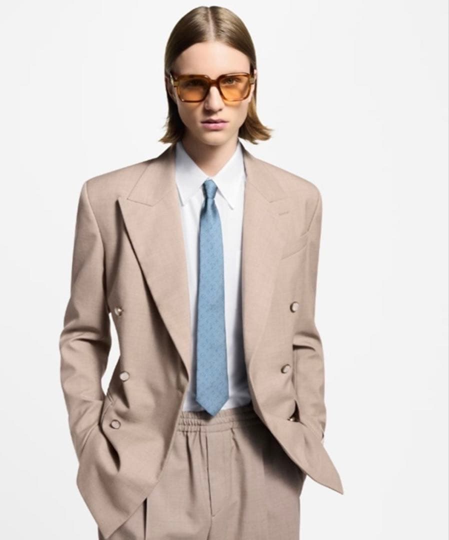 ルイ ヴィトン ネクタイ・モノグラム ヘリテージ 新品 未使用