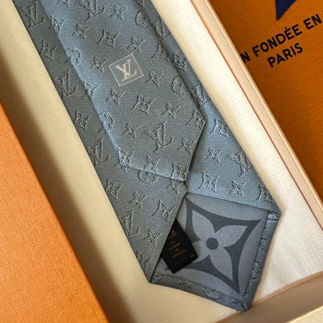 ルイ ヴィトン ネクタイ・モノグラム ヘリテージ 新品 未使用