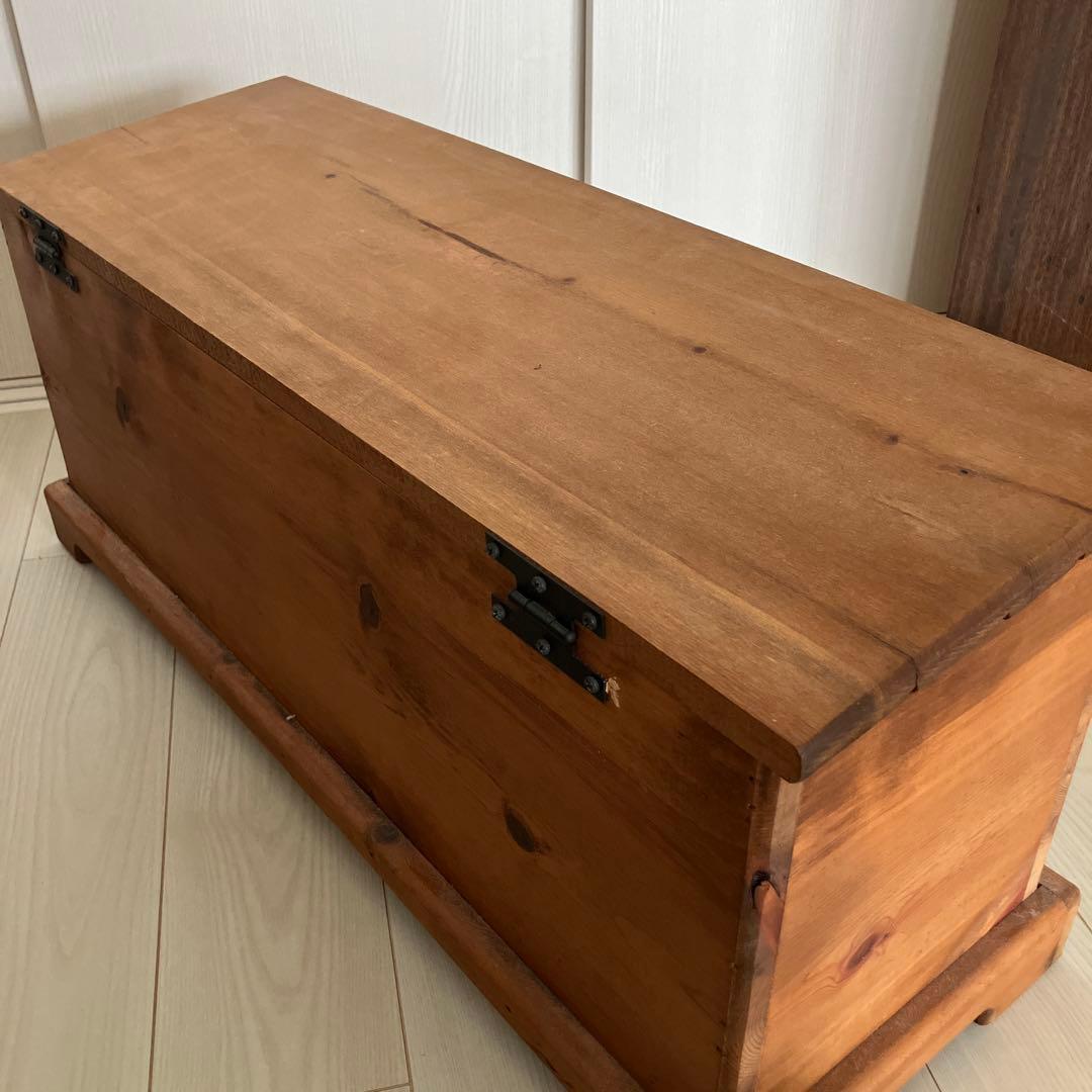 のんママさまご予約品　ロッキングホース　木製チェスト　デコイ　アンティーク