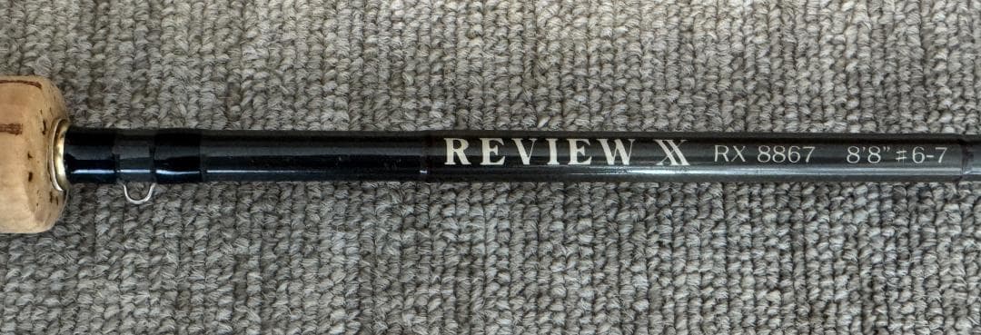 レビュー　フライロッド　REVIEW XX RX8867