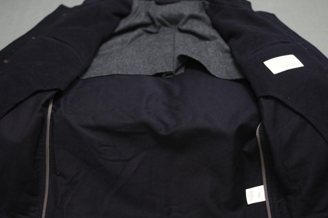 【良品】S.E.H.Kelly モールスキン スタンドカラー ジャケット S