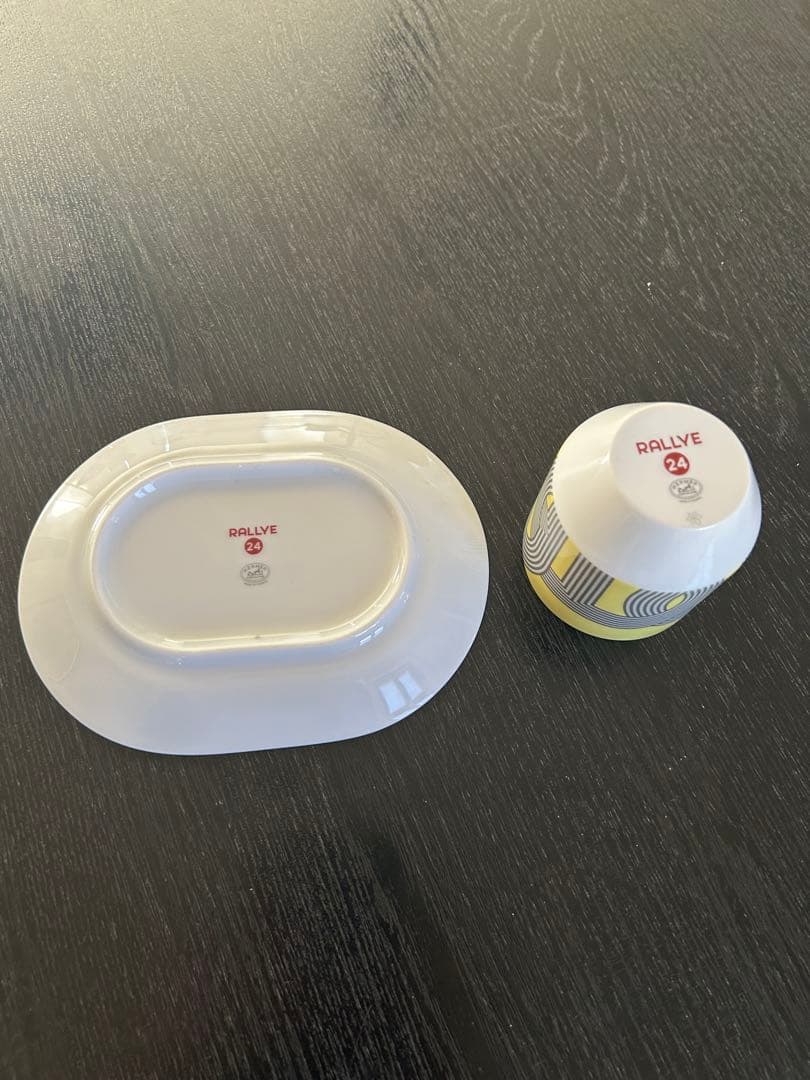 HELMES エルメス RALLYE24 ラリー24 プレート&カップセット