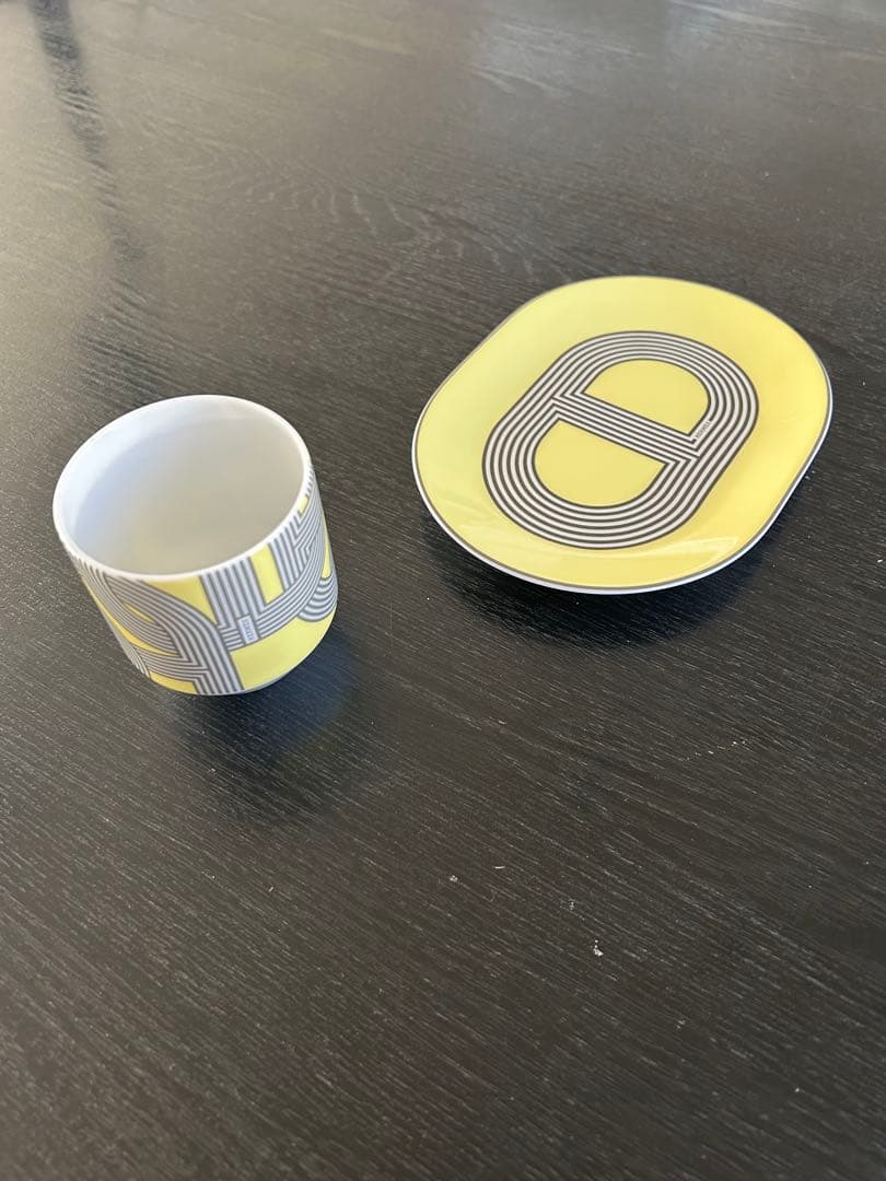 HELMES エルメス RALLYE24 ラリー24 プレート&カップセット