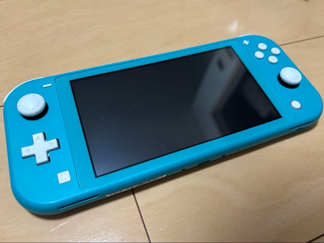 Nintendo Switch Lite ターコイズブルー本体 箱付SDカード付