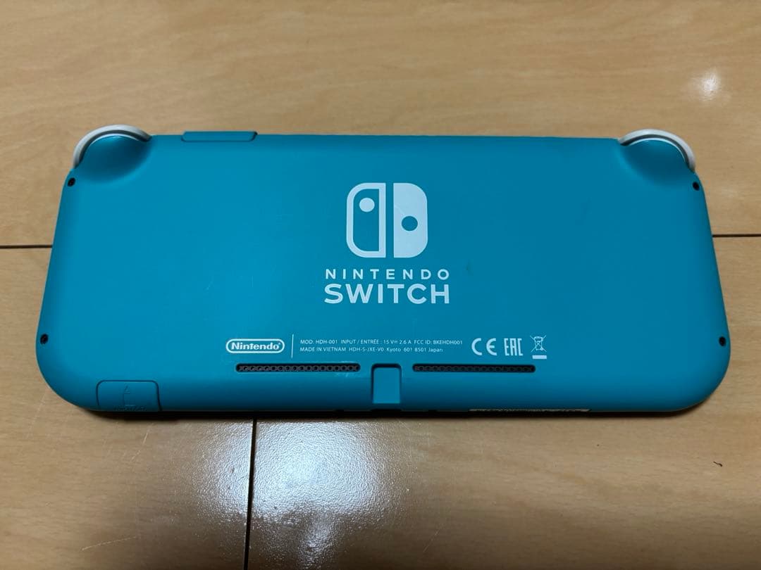 Nintendo Switch Lite ターコイズブルー本体 箱付SDカード付