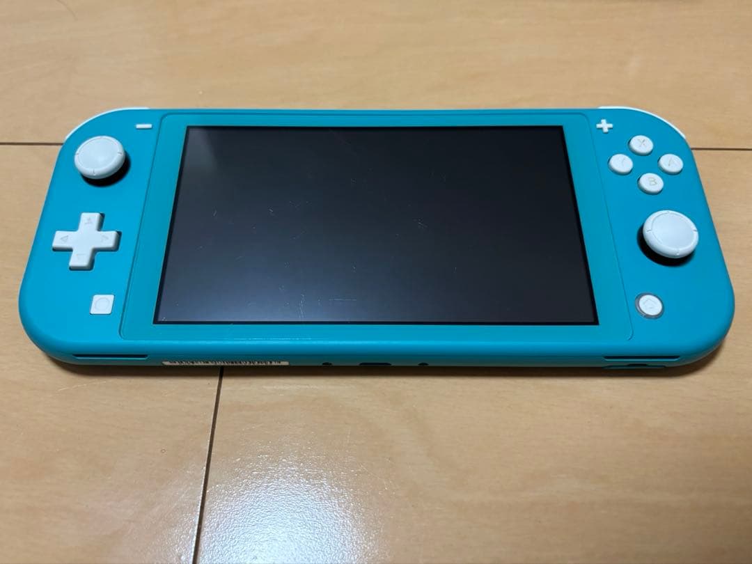 Nintendo Switch Lite ターコイズブルー本体 箱付SDカード付