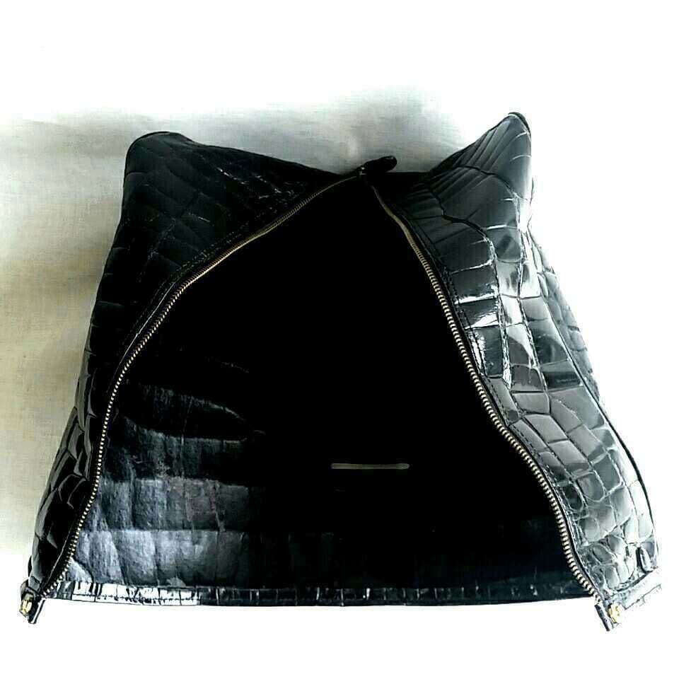 最高級 日本製 総 クロコダイル 革 キャディバッグ ゴルフ バッグ