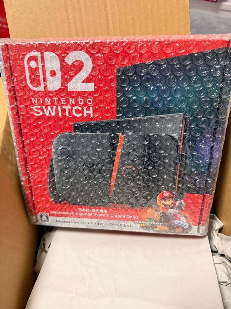本日発送【新品未使用】Switch2 本体　マリオカートセット
