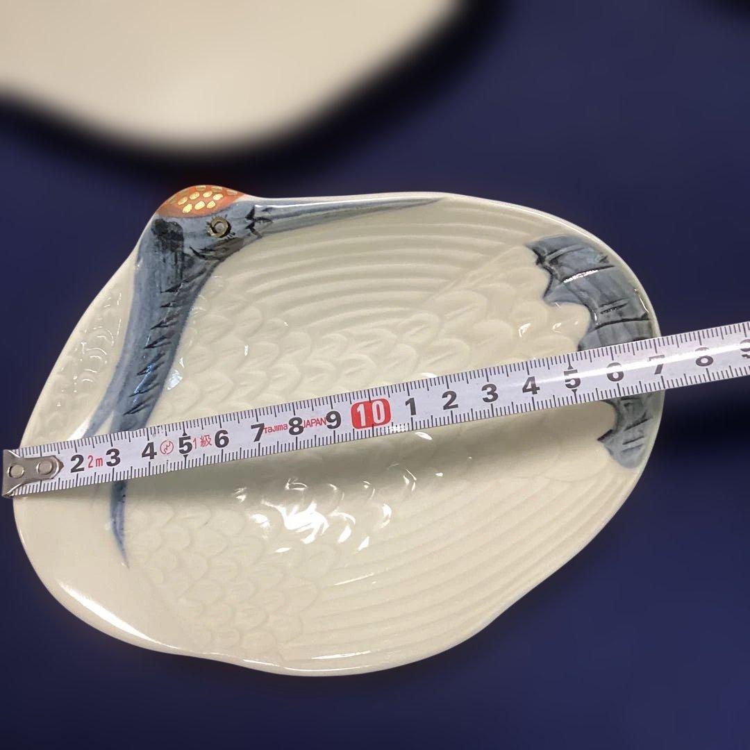 忙しくてごめんなさい　　永楽写巣篭もり鶴向付10客　新品未使用