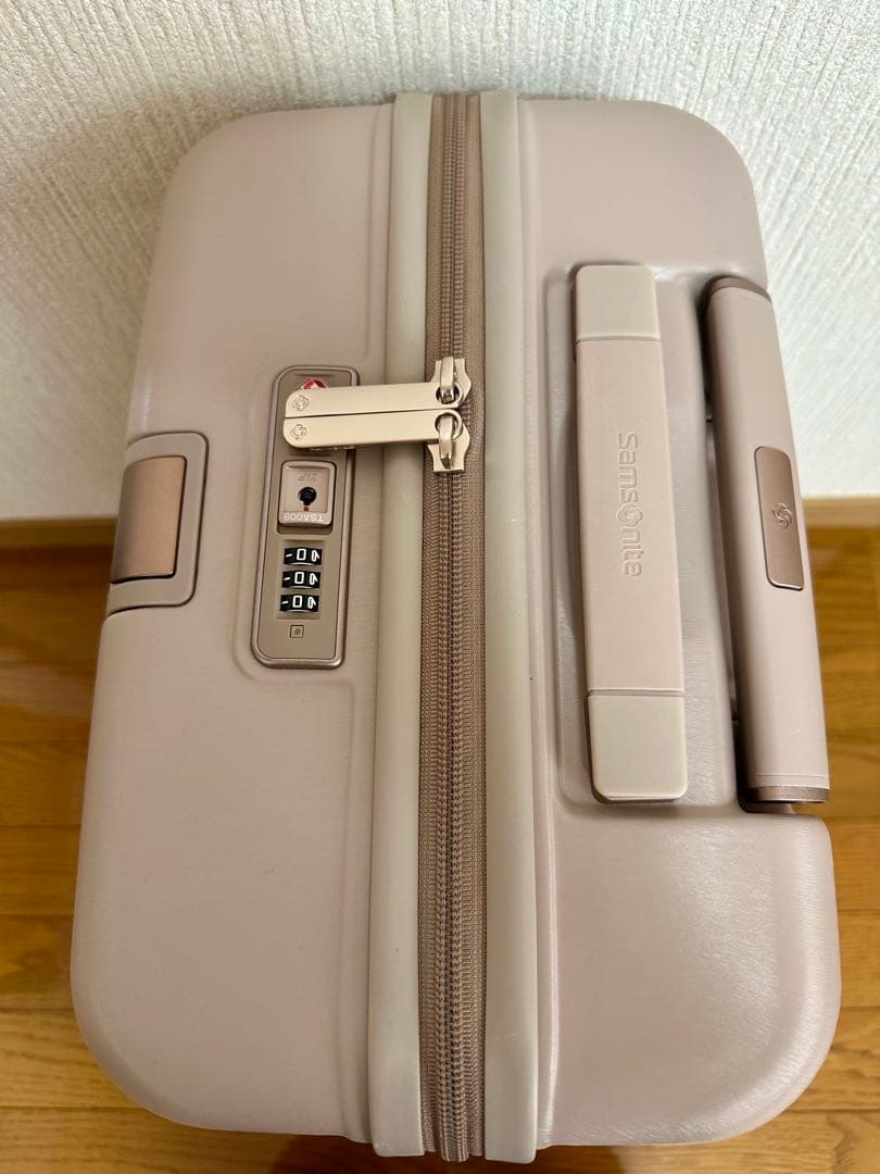 SNIDEL × Samsonite ピンクベージュ スーツケース　55cm