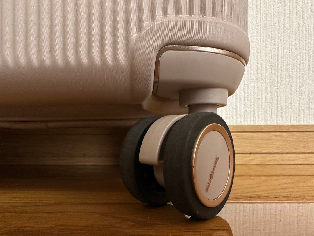 SNIDEL × Samsonite ピンクベージュ スーツケース　55cm