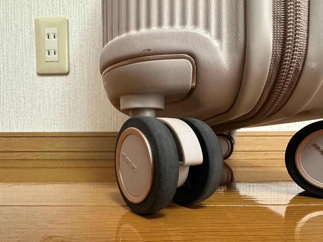 SNIDEL × Samsonite ピンクベージュ スーツケース　55cm