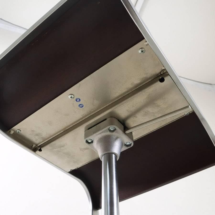 はなこ様6の6ラパルマ レム ハイスツール オーク突板 ブラウン 昇降回転