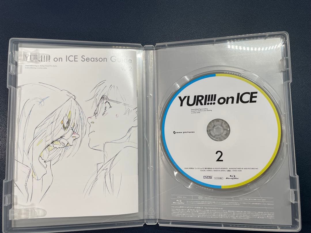 セル版 YURI!!!on ICE ユーリオンアイス　DVD 全6巻　全巻セット