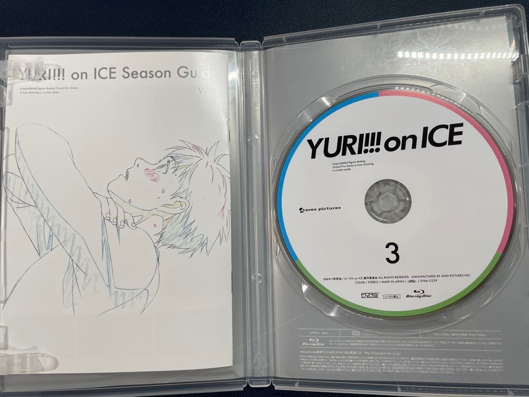 セル版 YURI!!!on ICE ユーリオンアイス　DVD 全6巻　全巻セット