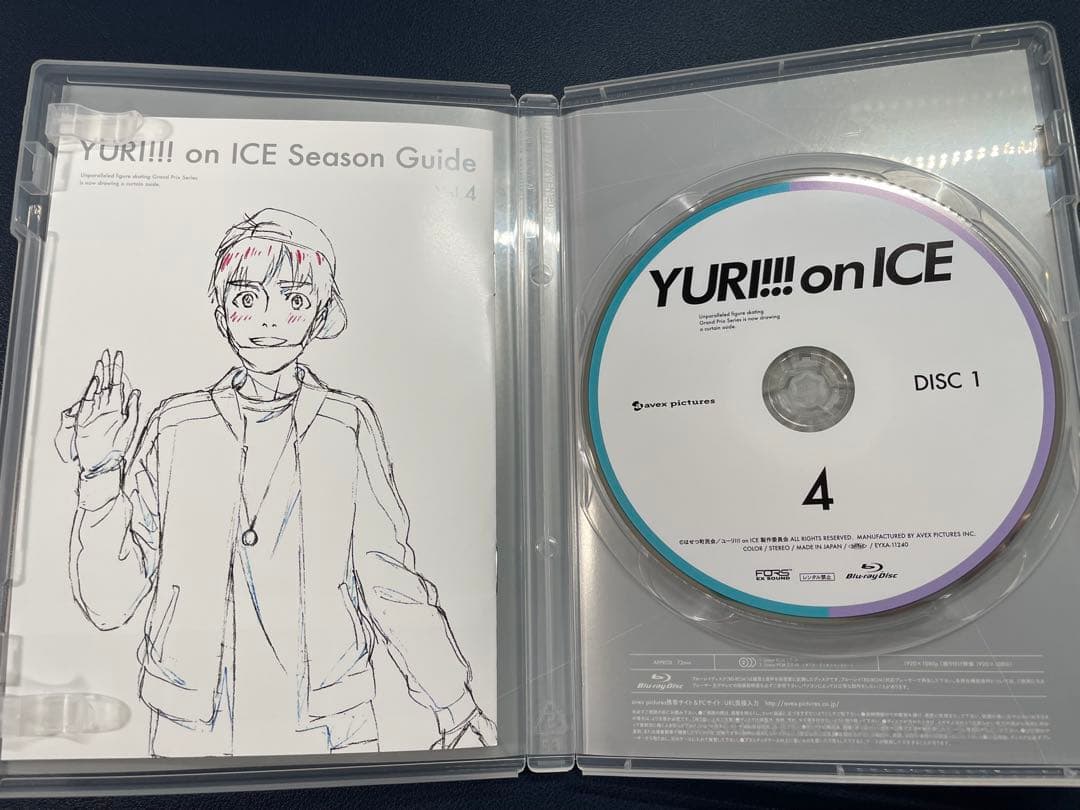 セル版 YURI!!!on ICE ユーリオンアイス　DVD 全6巻　全巻セット