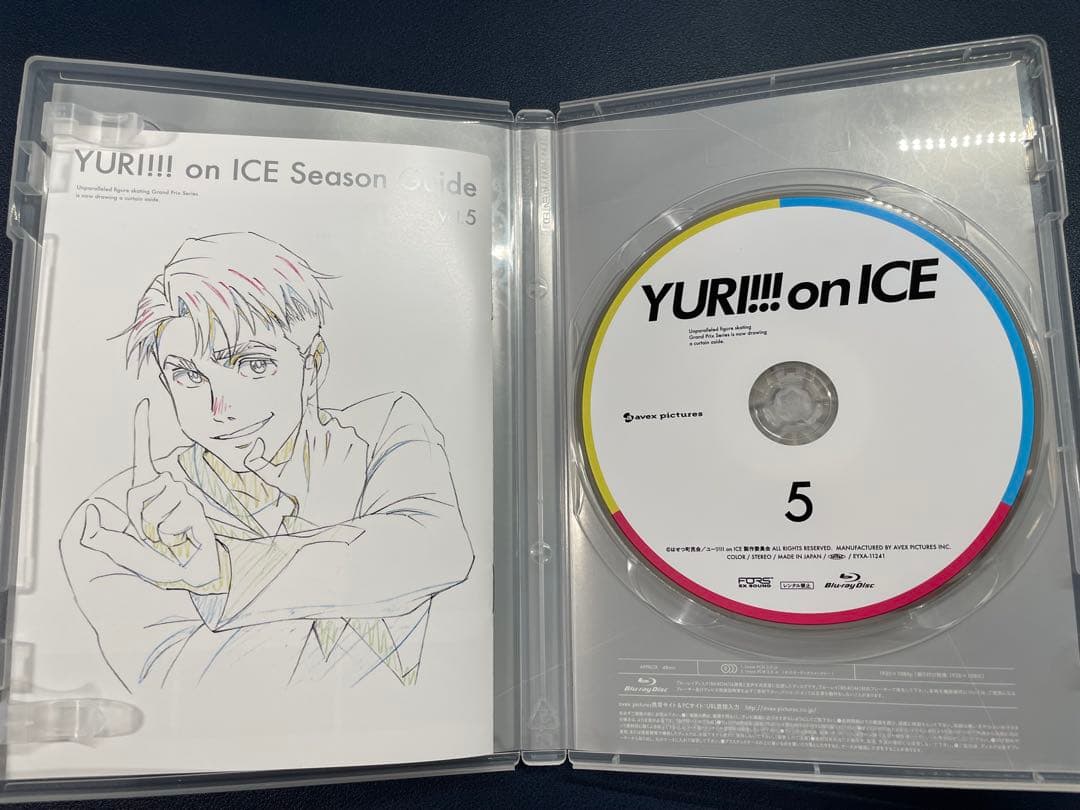 セル版 YURI!!!on ICE ユーリオンアイス　DVD 全6巻　全巻セット