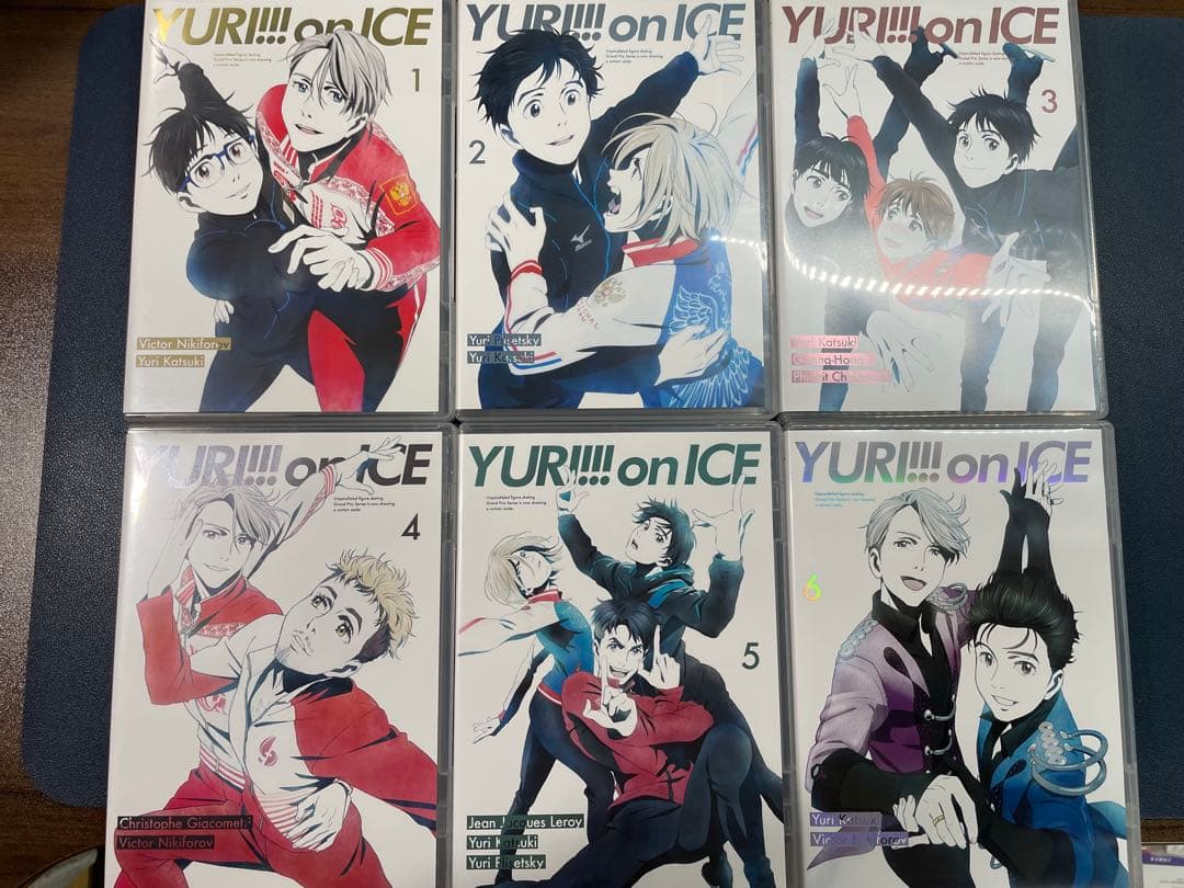 セル版 YURI!!!on ICE ユーリオンアイス　DVD 全6巻　全巻セット