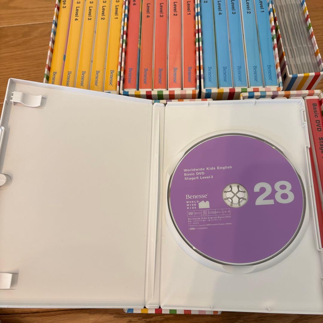 WORLD WIDE KIDS DVD30巻&CD12枚 ワールドワイドキッズ