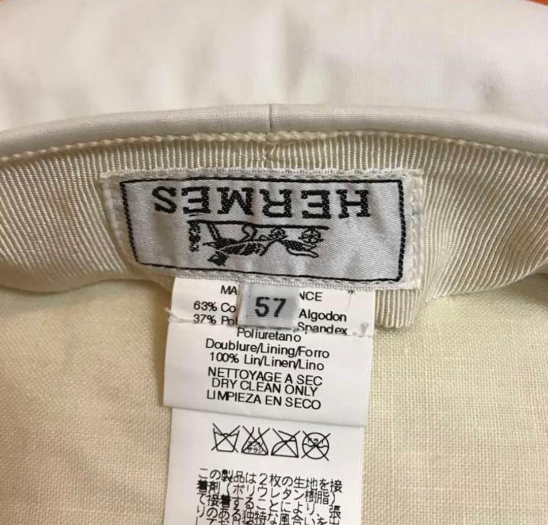 エルメス　コットンキャスケット