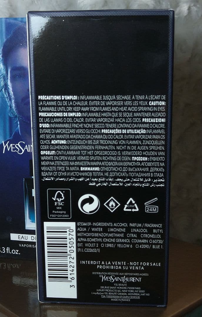 K*M様 Yves Saint Laurent Y Eau de Parfum