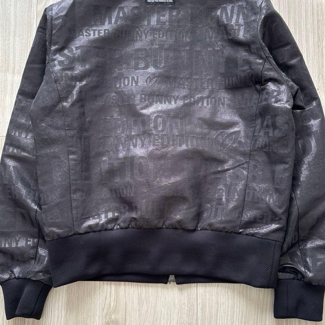 【極美品】マスターバニーエディション ブルゾン 光沢 ラメ ブラック 0 S