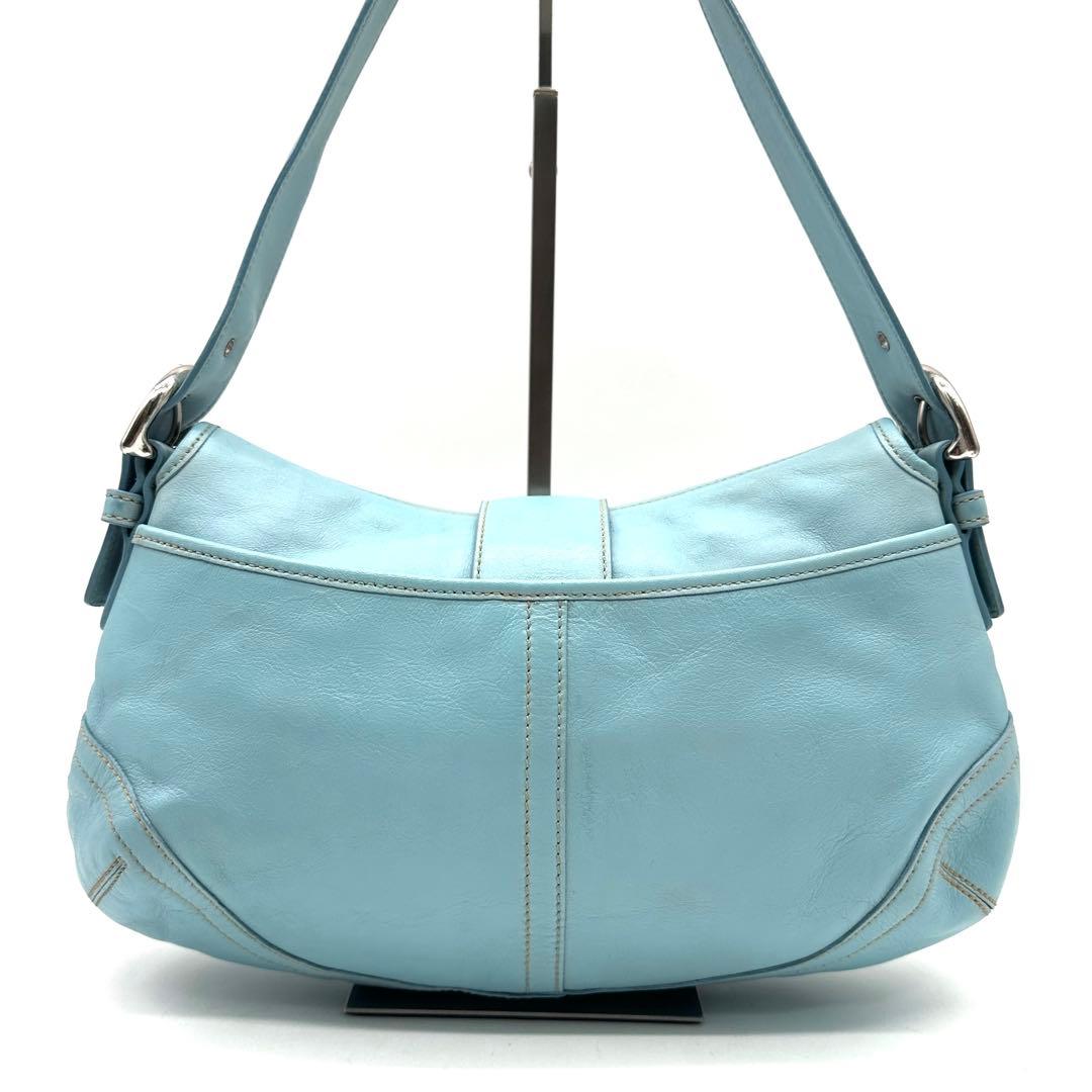 バッグ Coach Soho Shoulder Bag Light Blue