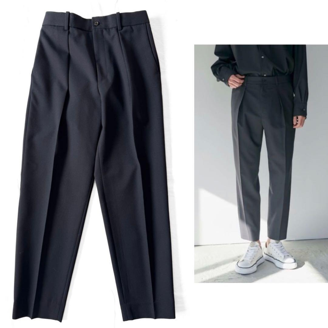 MARKAWARE サバイバルクロス ペグトップトラウザー スラックス パンツ